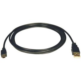 A-Male to Mini B-Male USB 2.0 Cable, 6ft