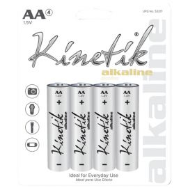 Alkaline Batteries (AA, Carded, 4 pk)
