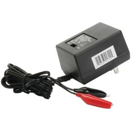 Sealed Lead Acid Battery Charger (6V/12V Switchable Single-Stage with Alligator Clips)