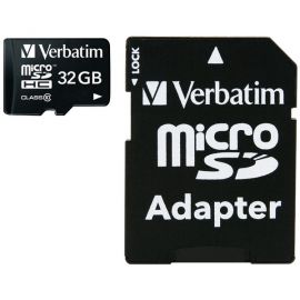 microSDHC(TM) Card with Adapter (32GB; Class 10)