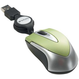 Optical Mini Travel Mouse (Green)