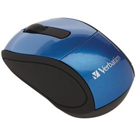 Wireless Mini Travel Mouse (Blue)