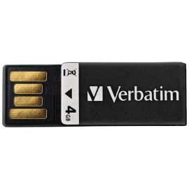 4GB Clip It USB Drive (Black)