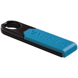 8GB USB 2.0 Micro USB Plus Drive (Caribbean Blue)
