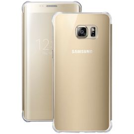 Samsung(R) Galaxy S(R) 6 edge+ S-View Flip Cover (Clear/Gold)