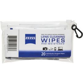 Portable Lens Wipes Pouch, 20-Count