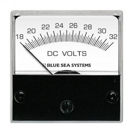 Blue Sea 8243 DC Analog Micro Voltmeter - 2" Face, 18-32 Volts DC