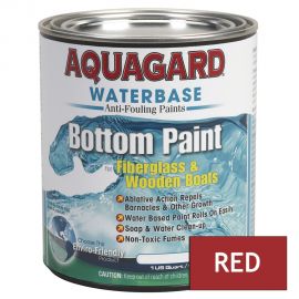 Aquagard Waterbased Anti-Fouling Bottom Paint - 1Qt - Red