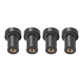 RAM Mount Mari-Nut Rubber Expansion Brass Nuts - 4 Pack