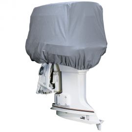Attwood Road Ready™ Cotton Heavy-Duty Canvas Cover f/Outboard Motor Hood 50-115HP