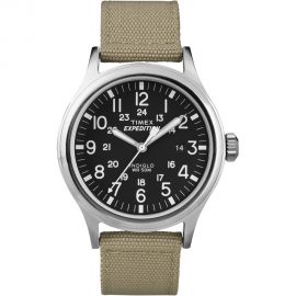 Timex Expedition Scout Metal Watch - Khaki/Black
