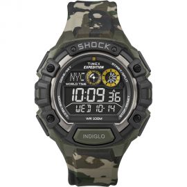 Timex Expedition Global Shock Watch w/Negative Display - Camo