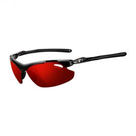 Tifosi Tyrant 2.0 Polarized Single Lens Sunglasses - Clarion Mirror Collection - Gloss Black
