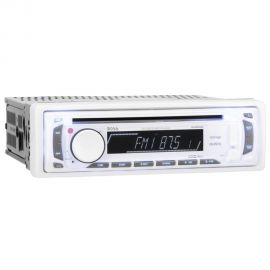 Boss Audio MR648W In-Dash Single-Din Detachable MP3/CD/AM/FM/USB/SD - White