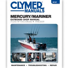 Clymer Mercury/Mariner 75 - 250 HP Outboards, 1998-2009