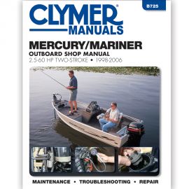 Clymer Mercury/Mariner 2.5 - 60 HP Two-Stroke Outboards, 1998-2006