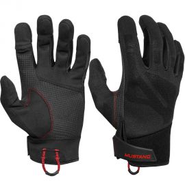 Mustang Traction Conductive Glove - Black/Red - Large