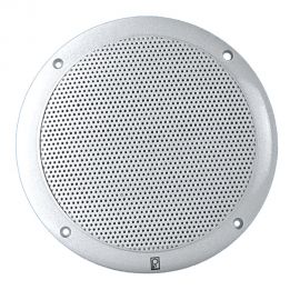 PolyPlanar 4" 2-Way Coax Integral Grill Marine Speaker - (Pair) White