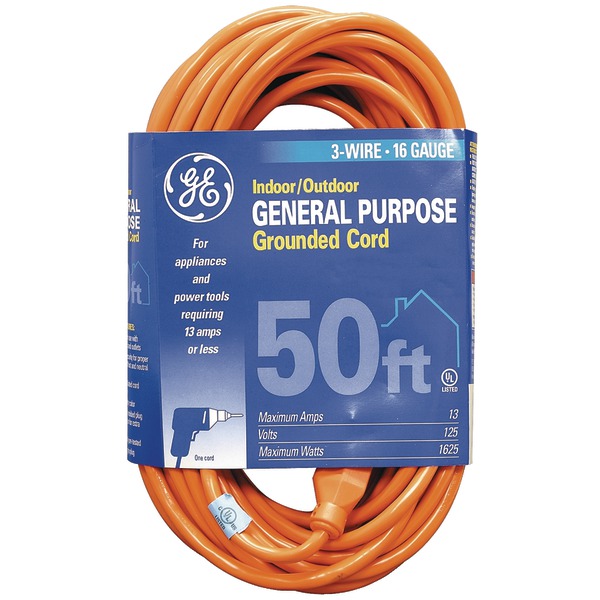 1-Outlet Indoor/Outdoor Extension Cord (50ft)