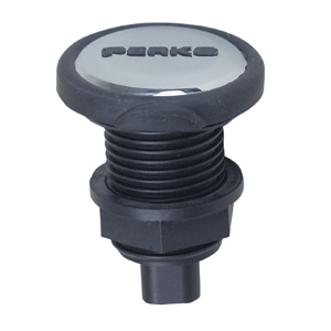 Perko Mini Mount Plug-In Type Base - 2 Pin - Chrome Plated Insert