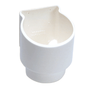 Beckson Soft-Mate Insulated Beverage Holder - White