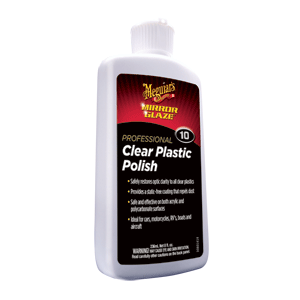 Meguiar's #10 Clear Plastic Polish - 8oz